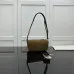 Gucci GG Marmont Half-Moon Shoulder Bag (2 Colors) – Camel Quilted Velvet & Dark Green Leather with Gold-Tone Hardware #B59162