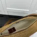 Gucci GG Marmont Half-Moon Shoulder Bag – Camel Quilted Velvet with Gold-Tone Hardware #B59161