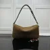 Gucci GG Marmont Half-Moon Shoulder Bag – Camel Quilted Velvet with Gold-Tone Hardware #B59161