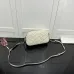 Gucci GG Marmont Mini Shoulder Bag (2 Colors) – White/Black Quilted Leather with Gold-Tone GG Hardware #B59163