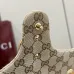Gucci GG Marmont Quilted Canvas Chain Bag, 23 x 17 x 9 cm #B63202