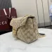Gucci GG Marmont Quilted Canvas Chain Bag, 23 x 17 x 9 cm #B63202