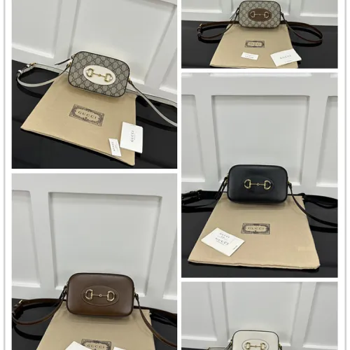 Gucci Horsebit 1955 Leather Camera Crossbody Bag 20×13×6cm #B65026