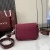 Gucci Horsebit 658574 Shoulder Bag Red 20.5x14.5x5cm #B62924