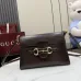 Gucci Horsebit Shoulder Crossbody Bag Leather A006N6 27.5×19×9CM #A68099