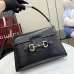 Gucci Horsebit Shoulder Crossbody Bag Leather A006N6 27.5×19×9CM #A68099