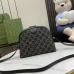 Gucci Ophidia Small Black Cotton Shoulder Bag #B50316