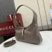Gucci Taupe Mini Jackie Hobo Bag 863137 W27xH13xD3.5cm #B67170