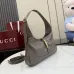 Gucci Taupe Mini Jackie Hobo Bag 863137 W27xH13xD3.5cm #B67170