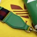 Gucci x Adidas 727791 Green Saddle Bag, Top Quality, 20.5x12x5.5cm #B61838