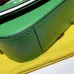 Gucci x Adidas 727791 Green Saddle Bag, Top Quality, 20.5x12x5.5cm #B61838