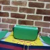 Gucci x Adidas 727791 Green Saddle Bag, Top Quality, 20.5x12x5.5cm #B61838