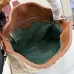 Gucci Beige GG Canvas Bamboo Handle Crossbody Hobo Bag 799865 #B66549