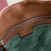 Gucci Beige GG Canvas Bamboo Handle Crossbody Hobo Bag 799865 #B66549