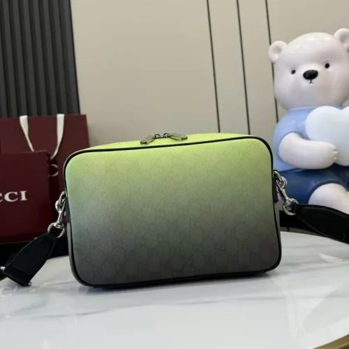 Gucci Chroma Gradient GG Supreme Canvas Crossbody Bag with Silver-Tone Hardware 835690  #B58331