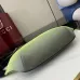 Gucci Lime Green Suede Bumbag with Black Trim and Silver-Tone Zipper 835810 #B58330