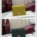 Gucci 466492 GG Marmont Compact Wallet - Dark Green #B60904