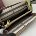 Gucci 795048 GG Pattern Zip-Around Wallet in Beige PVC 20x11x3cm #B61858