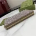 Gucci 795048 GG Pattern Zip-Around Wallet in Beige PVC 20x11x3cm #B61858