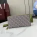 Gucci 795048 GG Pattern Zip-Around Wallet in Beige PVC 20x11x3cm #B61858