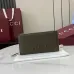 Gucci 835120 Green Grained Leather Zip-Around Wallet 19x10x2cm #B61862