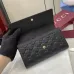 Gucci 847210 GG Embossed Leather Long Flap Wallet Multi Card Slots Clutch Purse #B65976