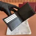 Gucci 850177 GG Embossed Leather Bifold Wallet Black Card Holder 10cm #A67478