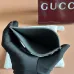 Gucci 856561 Card Case - GG Supreme Canvas & Leather (Black/Beige) #B60521
