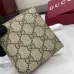 Gucci GG Canvas Bi-Fold Card Wallet 10x10cm #B63870