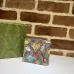 Gucci GG Supreme Animal Print Bifold Wallet 11×9cm #B65017