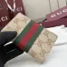 Gucci GG Supreme Web Bi-Fold Card Holder Wallet 7.5×12cm #B65032