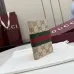 Gucci GG Supreme Web Bi-Fold Card Holder Wallet 7.5×12cm #B65032