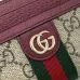 Gucci GG Supreme Web Zip Around Card Case Wallet 11×9×2.5cm #B65033