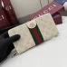 Gucci GG Supreme Web Zip Around Continental Wallet 20×15×5cm #B65034