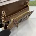 Gucci Mini Shoulder Bag with GG Canvas, Gold Double G Hardware & Chain Strap, Luxury Vintage-Inspired Design for Women #B55975