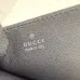 Gucci Perforated GG Leather Slim Card Holder Wallet 875873 #B66553