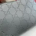 Gucci Perforated GG Leather Slim Card Holder Wallet 875873 #B66555