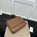 GG Emblem medium crossbody bag in brown leather #B49566