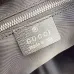 Gucci A0007X GG Supreme Web Stripe Boston Bag Top Handle Detachable Strap Handbag #B65974