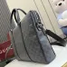 Gucci A0007X GG Supreme Web Stripe Boston Bag Top Handle Detachable Strap Handbag #B65974