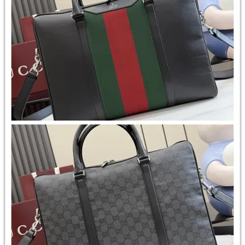 Gucci A0007X GG Supreme Web Stripe Boston Bag Top Handle Detachable Strap Handbag #B65974
