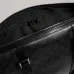 Gucci Classic Black Coated Leather Men Work Briefcase A0007X #B66544