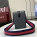 Gucci GG Canvas Web Phone Crossbody 816954 W11xH18xD4cm #B67163