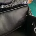 Hermes AAA handbag black #B38385