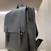 LOEWE Military backpack in soft grained calfskin Anthracite Size:39*28.5*11cm #B48950