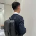 LOEWE Military backpack in soft grained calfskin Anthracite Size:39*28.5*11cm #B48950