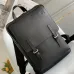 LOEWE Military backpack in soft grained calfskin Anthracite Size:39*28.5*11cm #B48950
