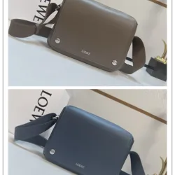 LOEWE Small Leather Pebble Messenger Bag size:23×18×9cm #B54020
