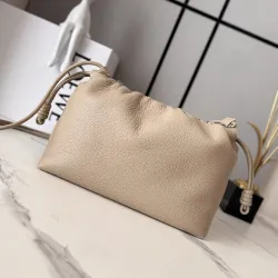 Loewe 012403 Flamenco Purse in Pebbled Calfskin Size 30x10.5x20CM #B62915