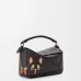Loewe 262615 Fringe Cat Puzzle Bag in Calfskin Size 24x10.5x16CM #B62891